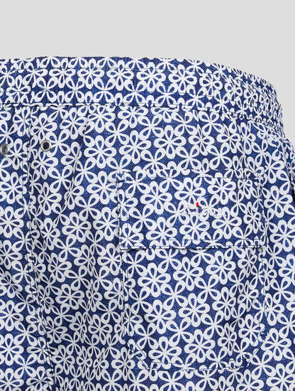 Blue White PL Swim Trunks