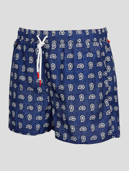 Blue White PL Swim Trunks