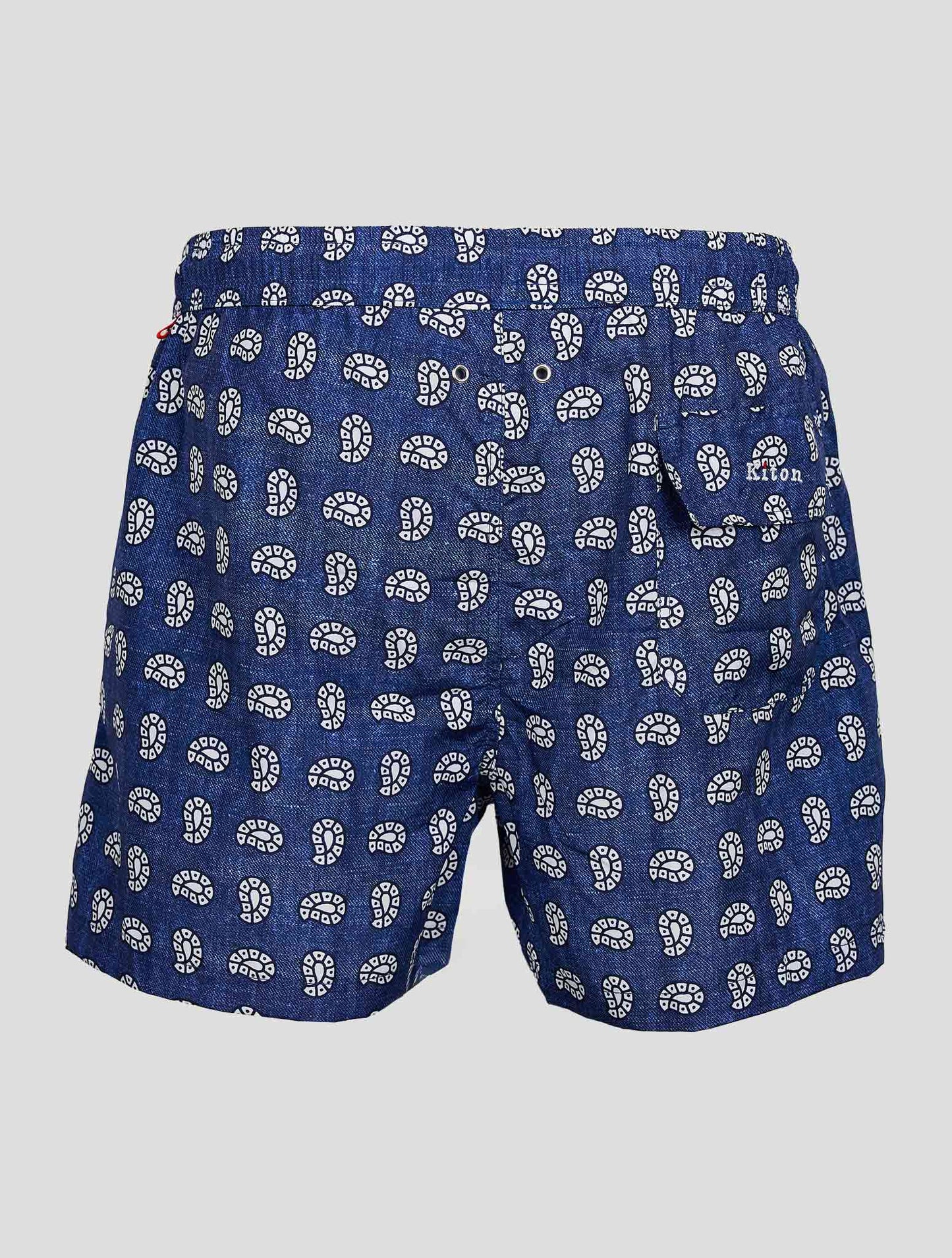 Blue White PL Swim Trunks
