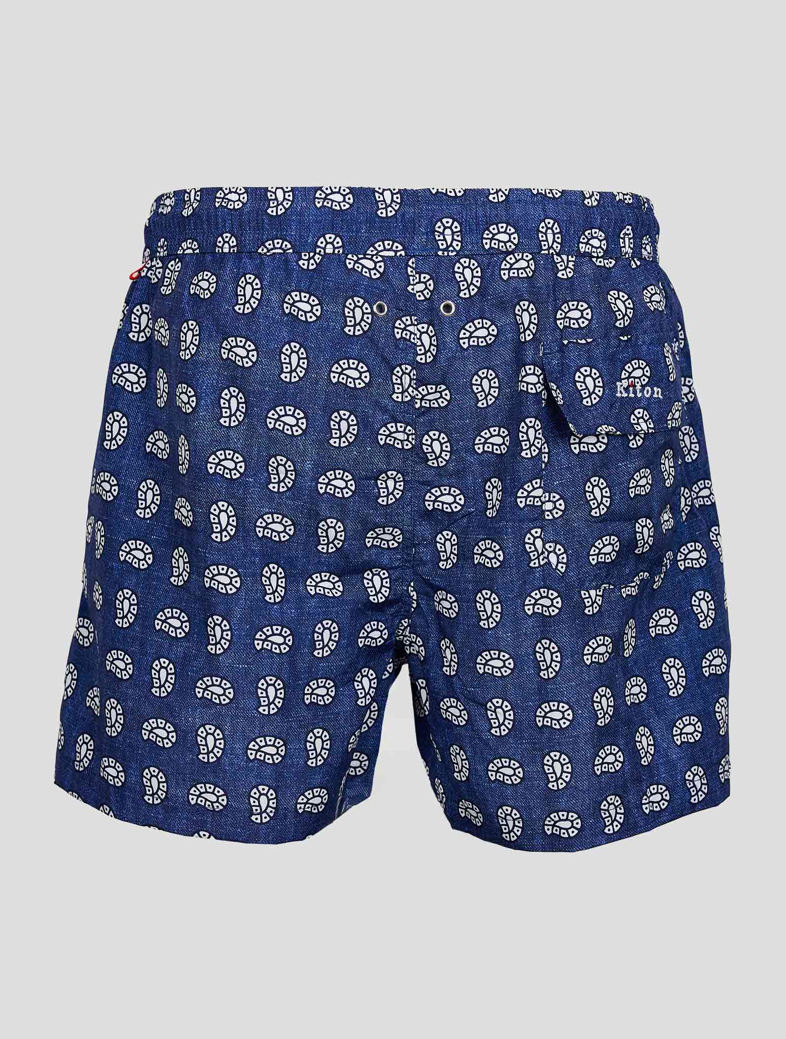 Blue White PL Swim Trunks