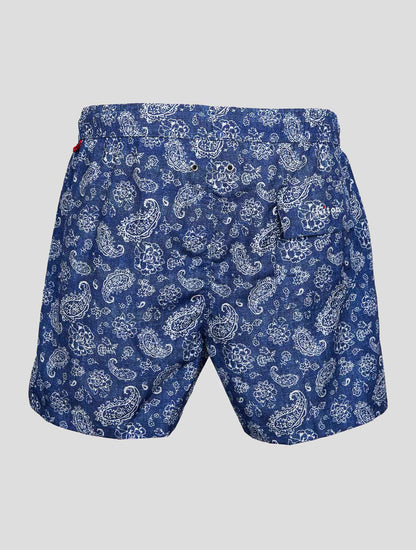Blue White PL Swim Trunks