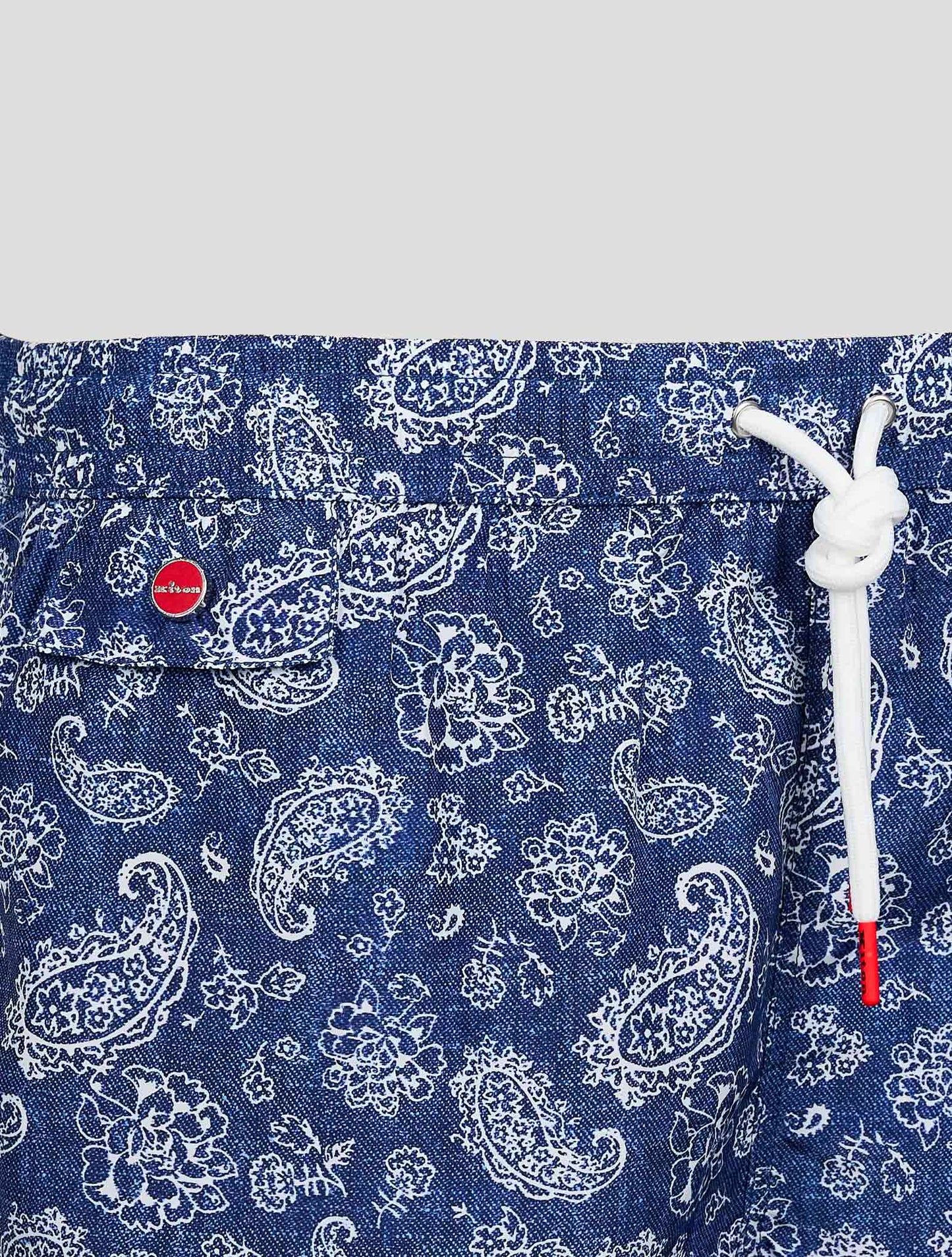 Blue White PL Swim Trunks
