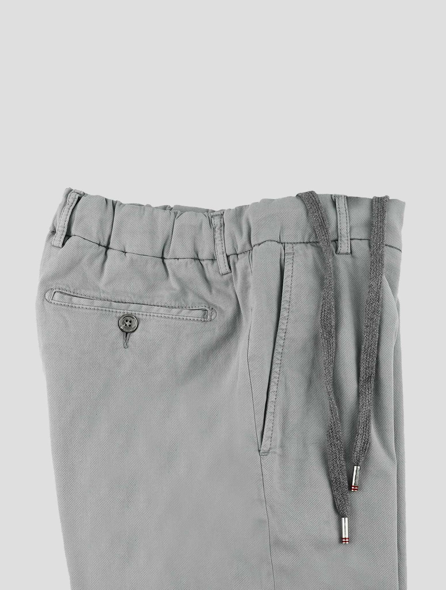 Marco Pescarolo Gray Lyocell Cotton Ea Pants