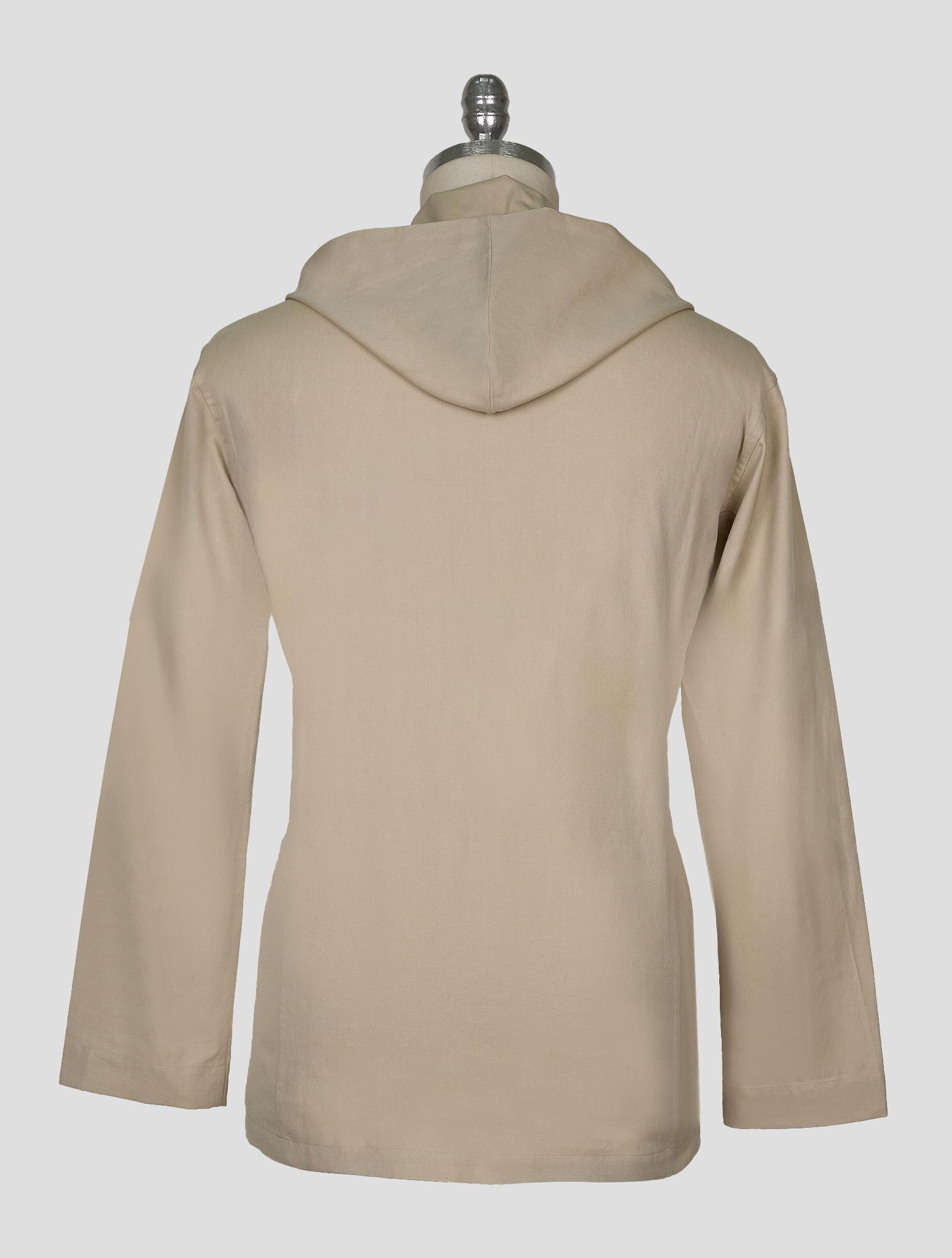 Kiton Beige Cotton Overshirt Luca