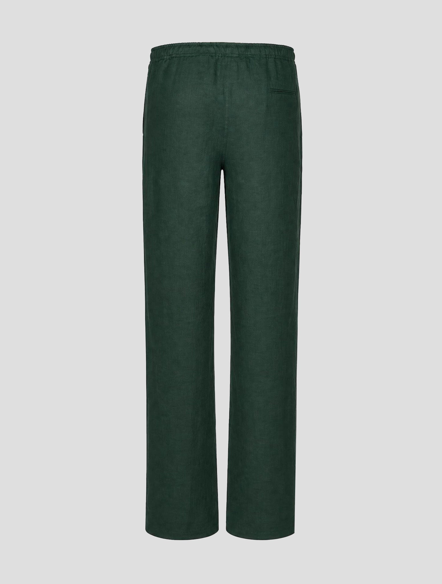 Kiton Green Linen Pants