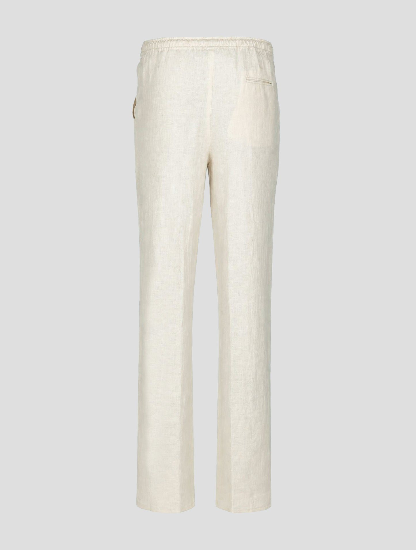 Kiton Beige Linen Pants