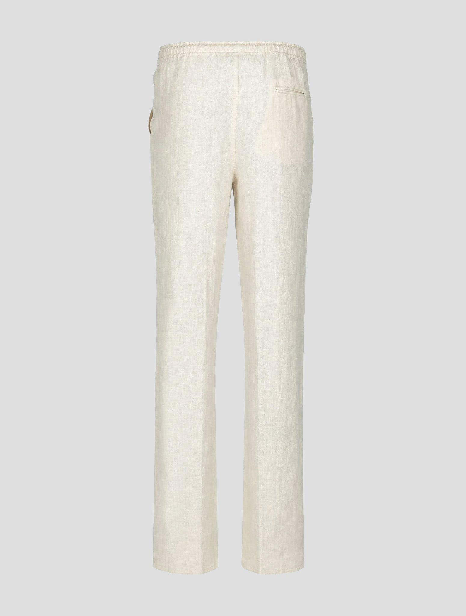 Kiton Beige Linen Pants