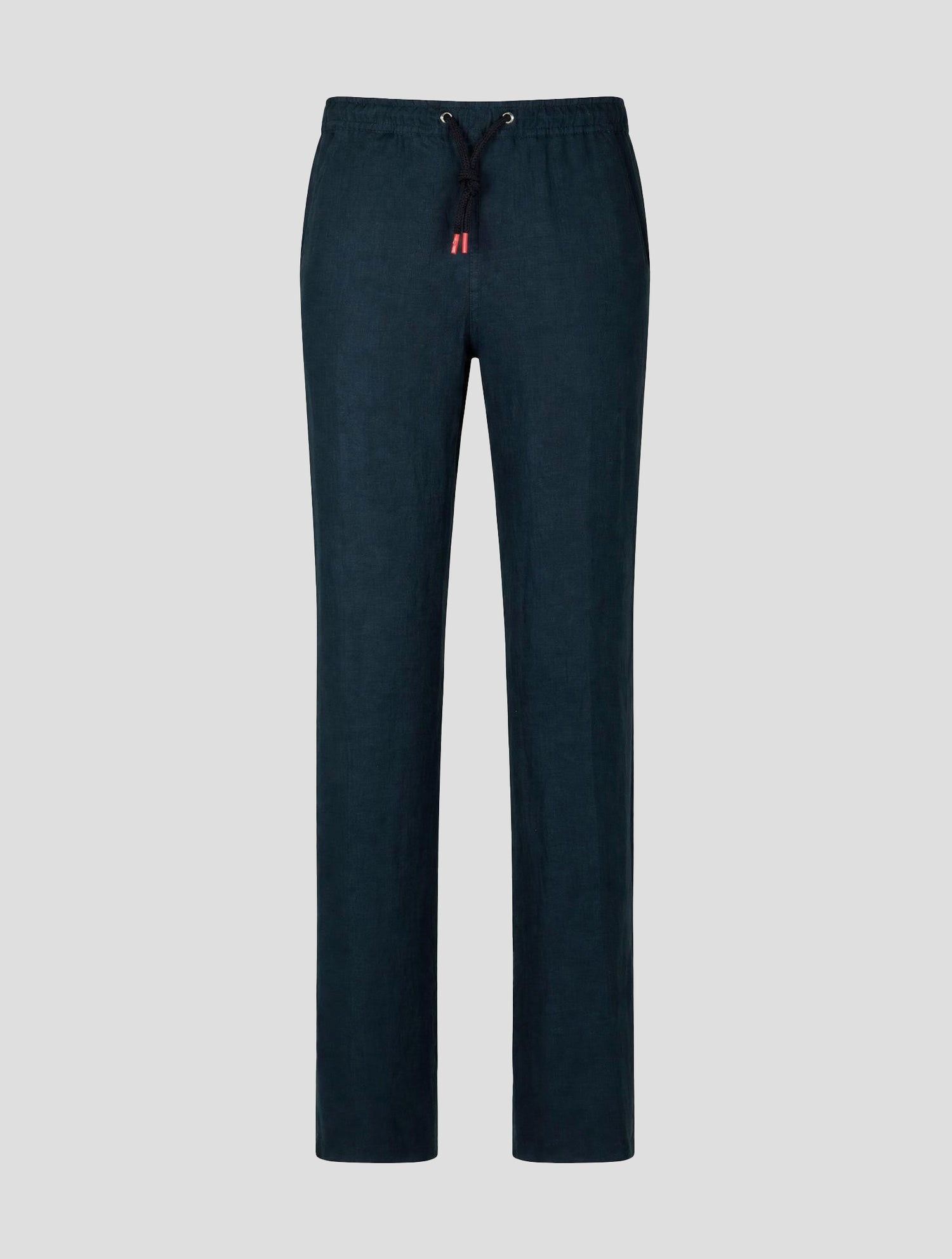 Kiton Blue Linen Pants