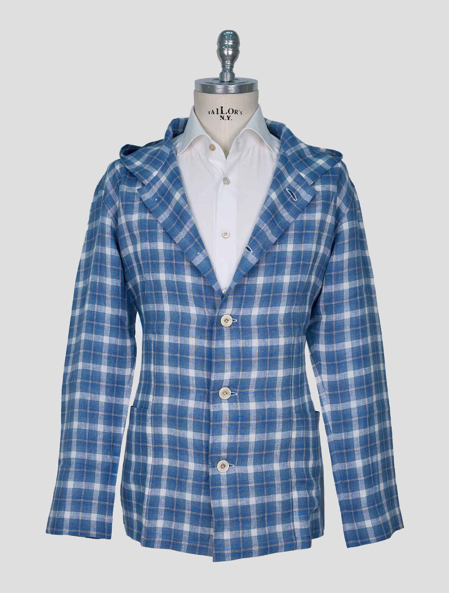 Kiton Multicolor Linen  Shirt Luca