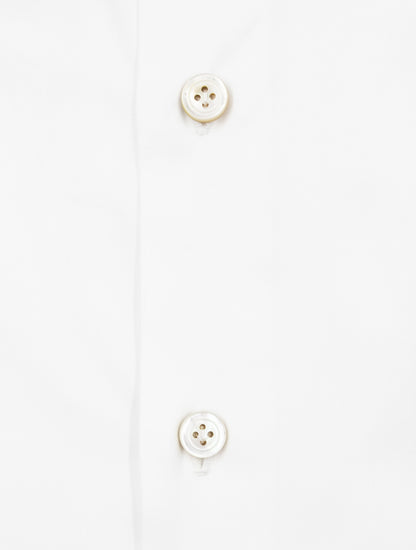 Kiton White Cotton Shirt