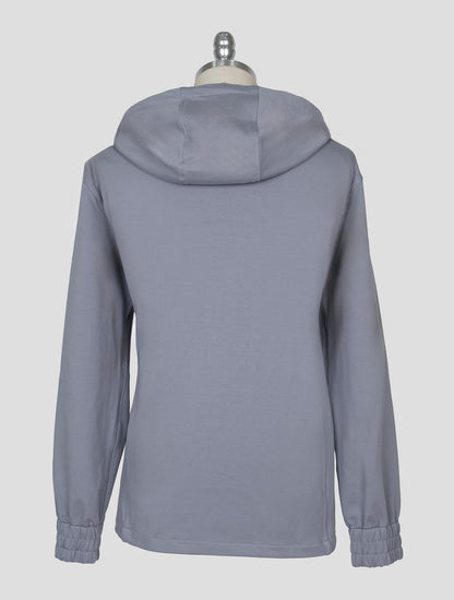 Kiton Light Blue Cotton Ea Shirt Umbi