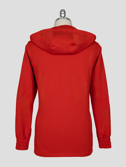 Kiton Red Cotton Ea Shirt Umbi