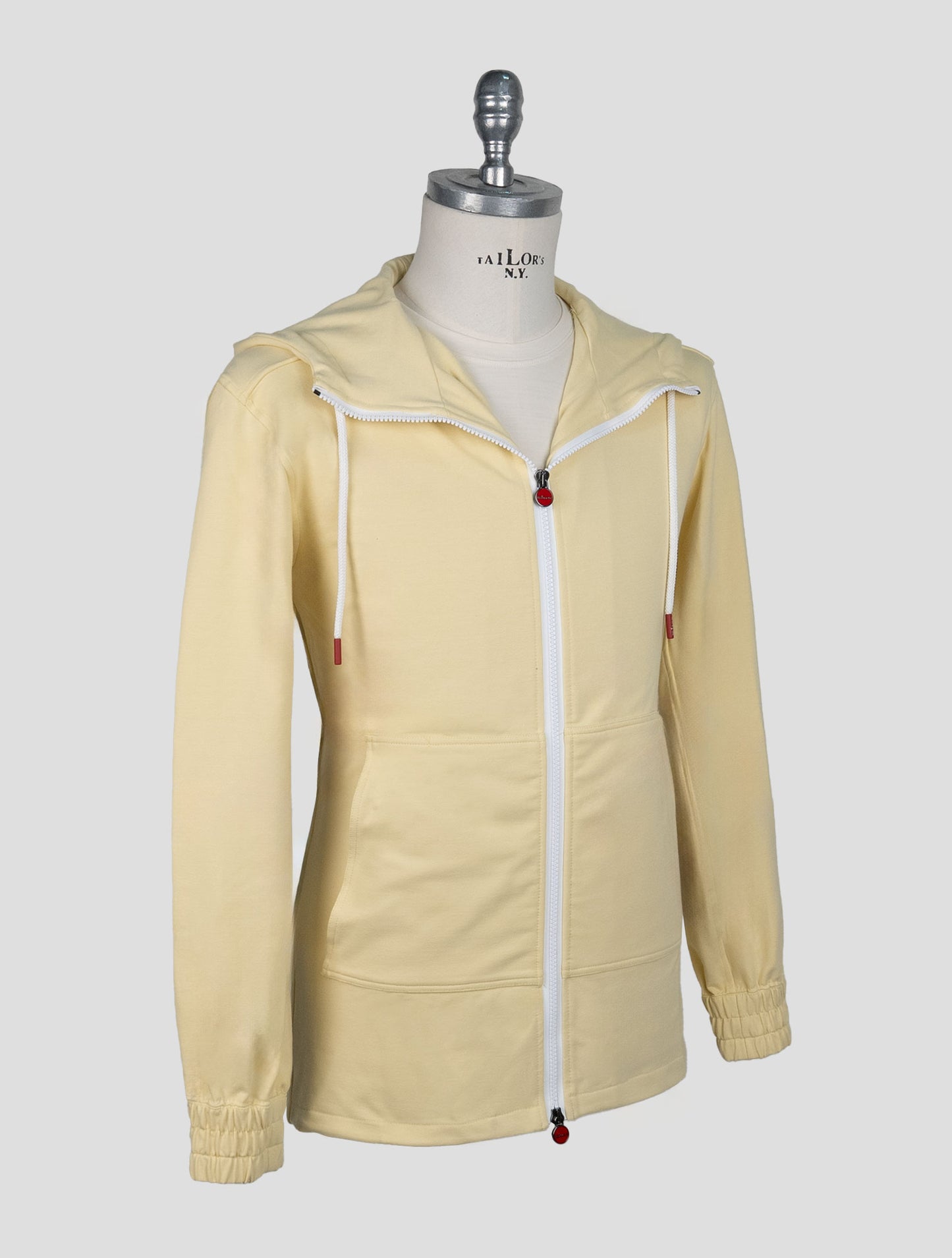 Kiton Yellow Cotton Ea Shirt Umbi