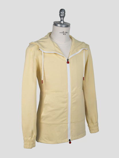 Kiton Yellow Cotton Ea Shirt Umbi