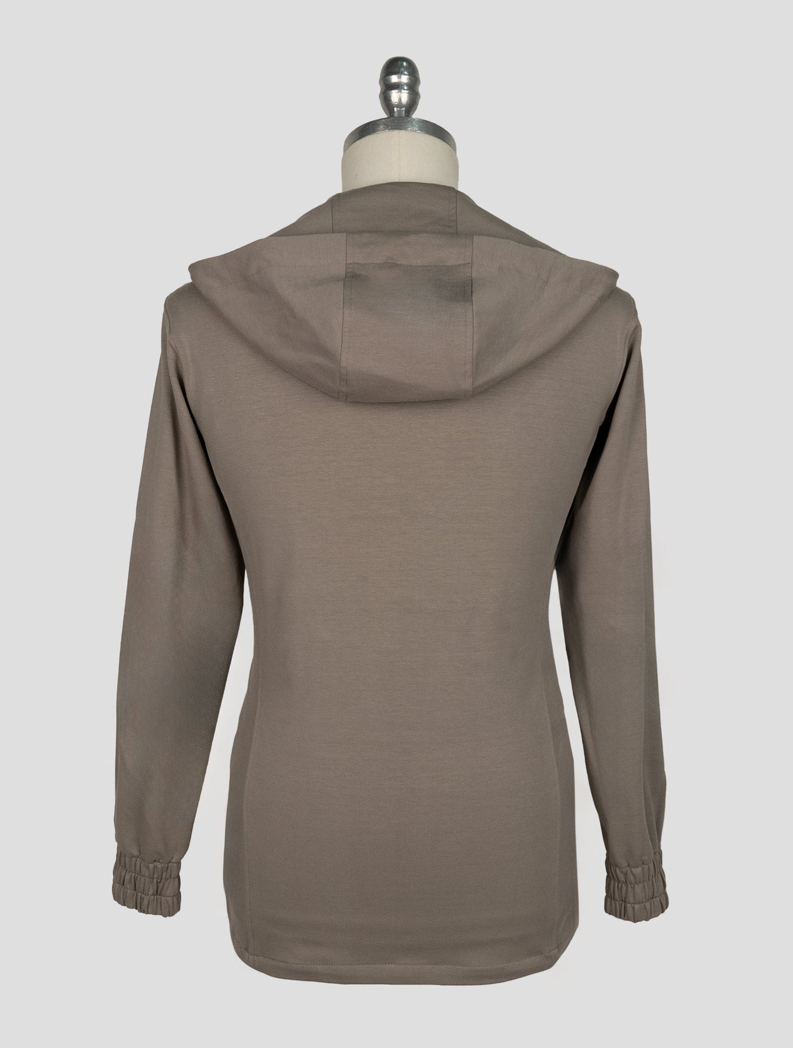 Kiton Taupe Cotton Ea Umbi Shirt