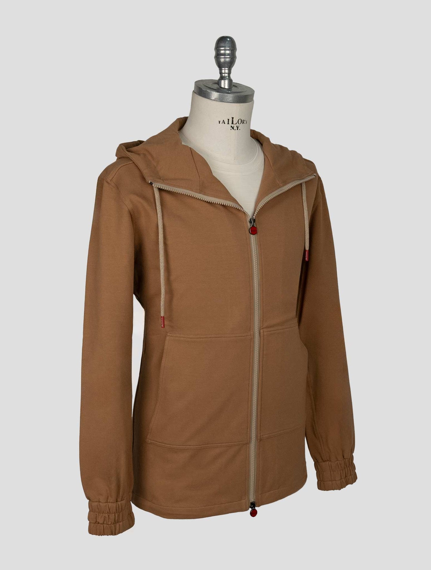 Kiton Brown Cotton Ea Umbi Shirt
