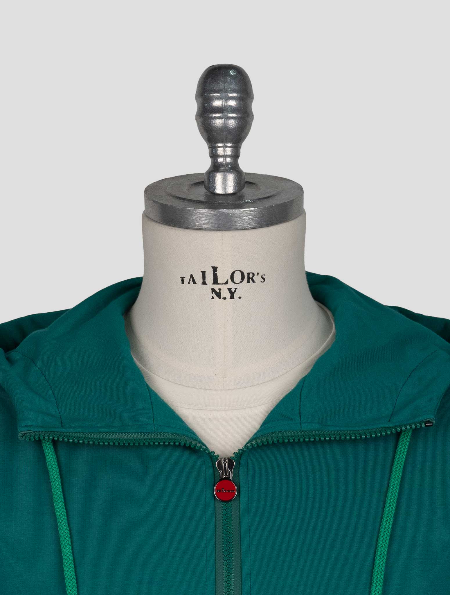 Kiton Green Cotton Ea Umbi Shirt