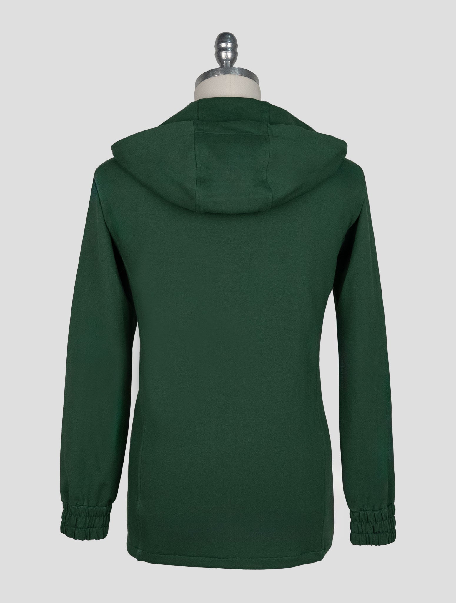 Kiton Dark Green Cotton Ea Umbi Shirt