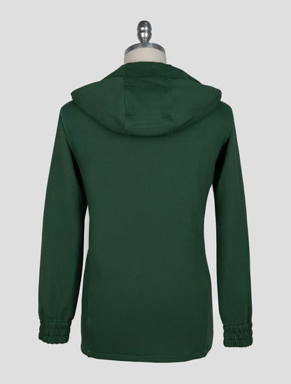 Kiton Dark Green Cotton Ea Umbi Shirt
