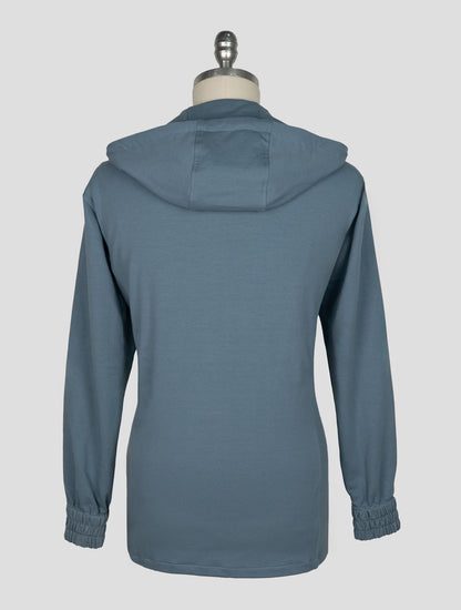 Kiton Light Blue Cotton Ea Umbi Shirt