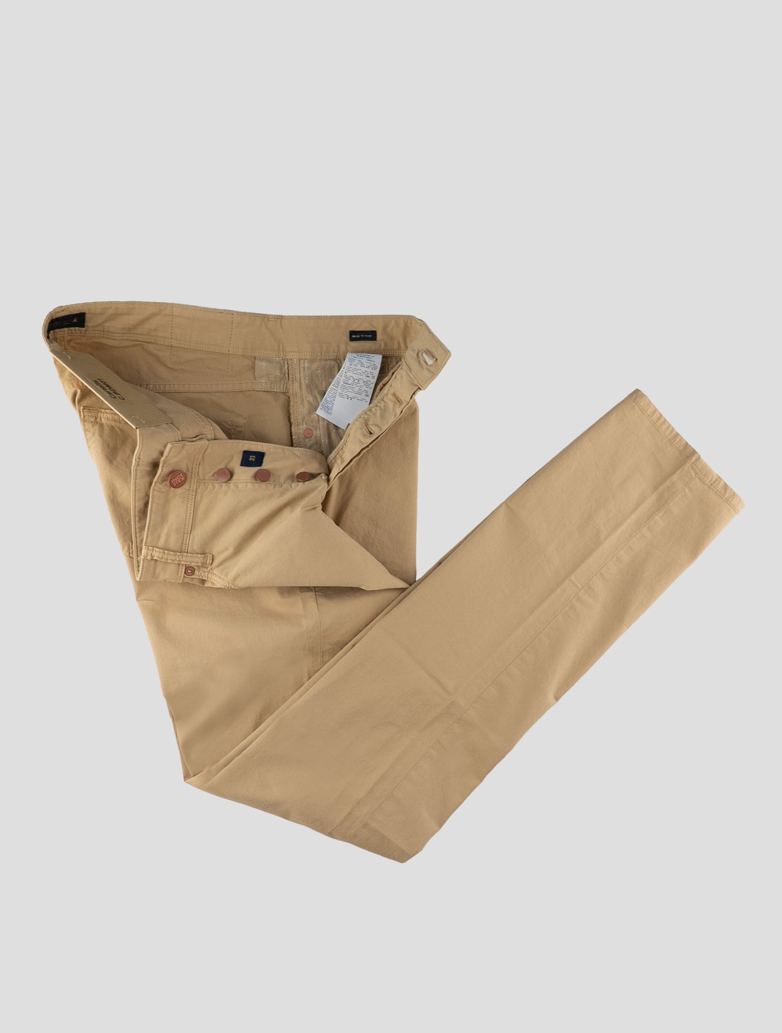 Incotex Beige Cotton Ea Jeans