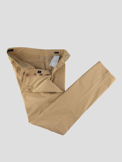Incotex Beige Cotton Ea Jeans