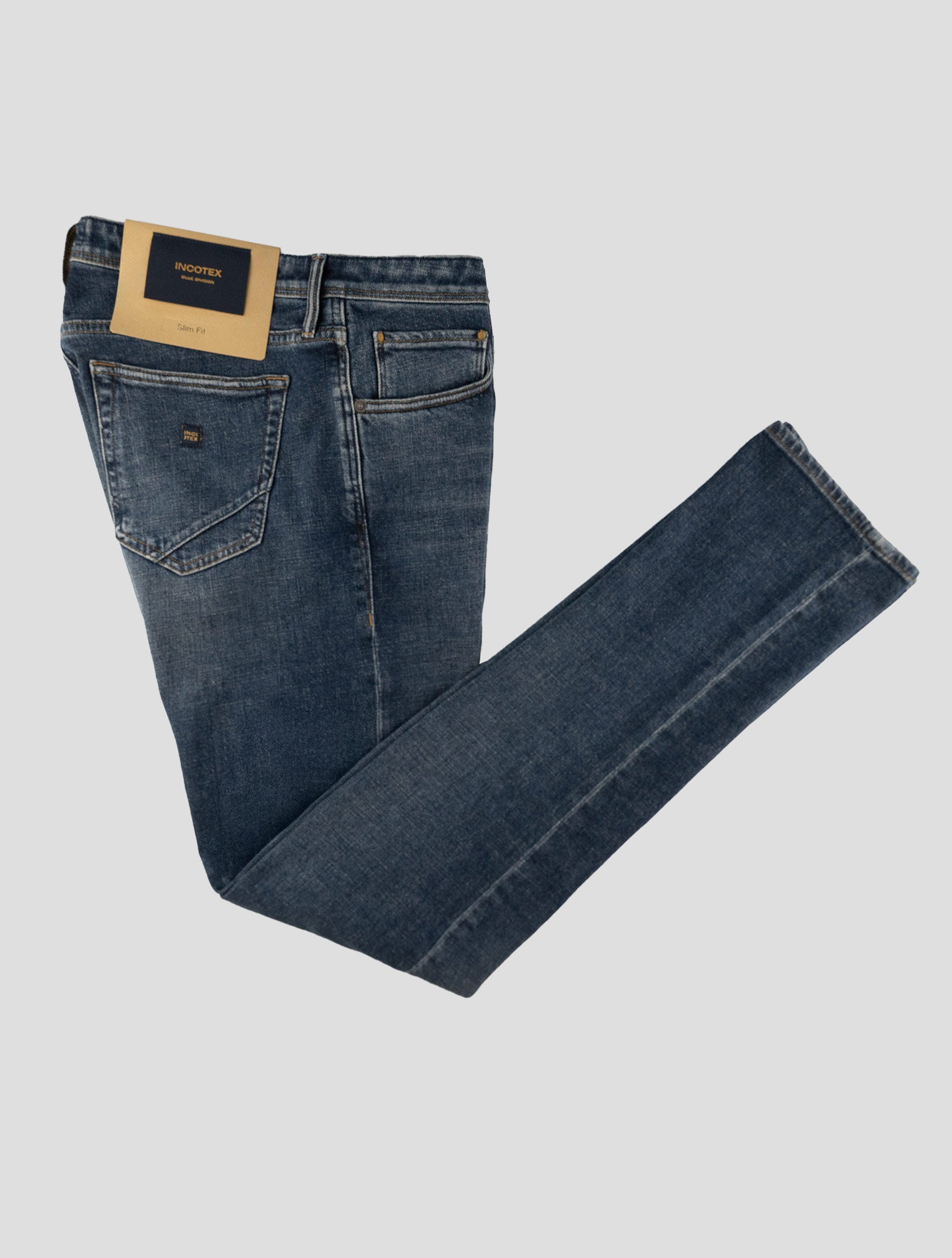 Incotex Blue Cotton Ea Jeans