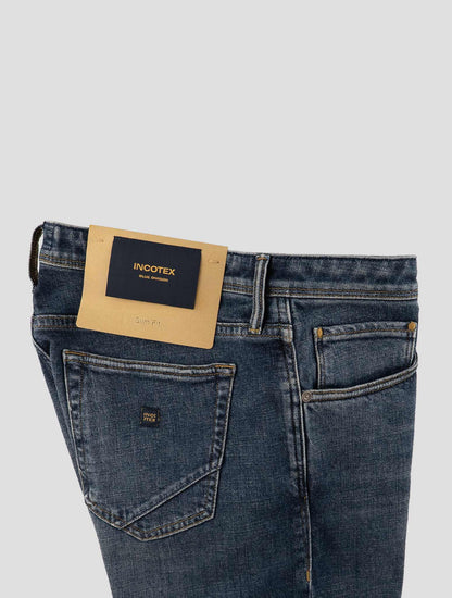 Incotex Blue Cotton Ea Jeans
