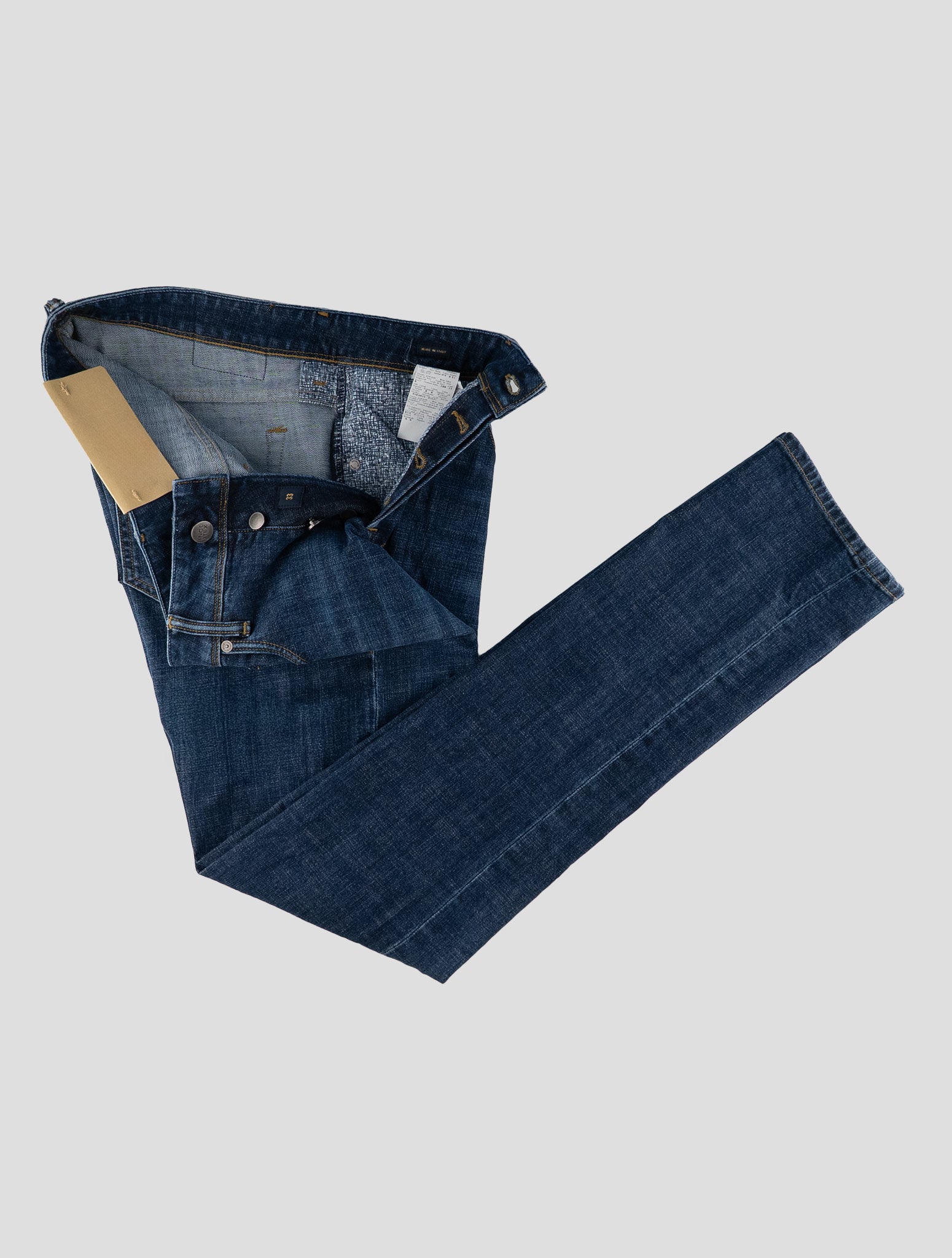 Incotex Blue Cotton Ea Jeans