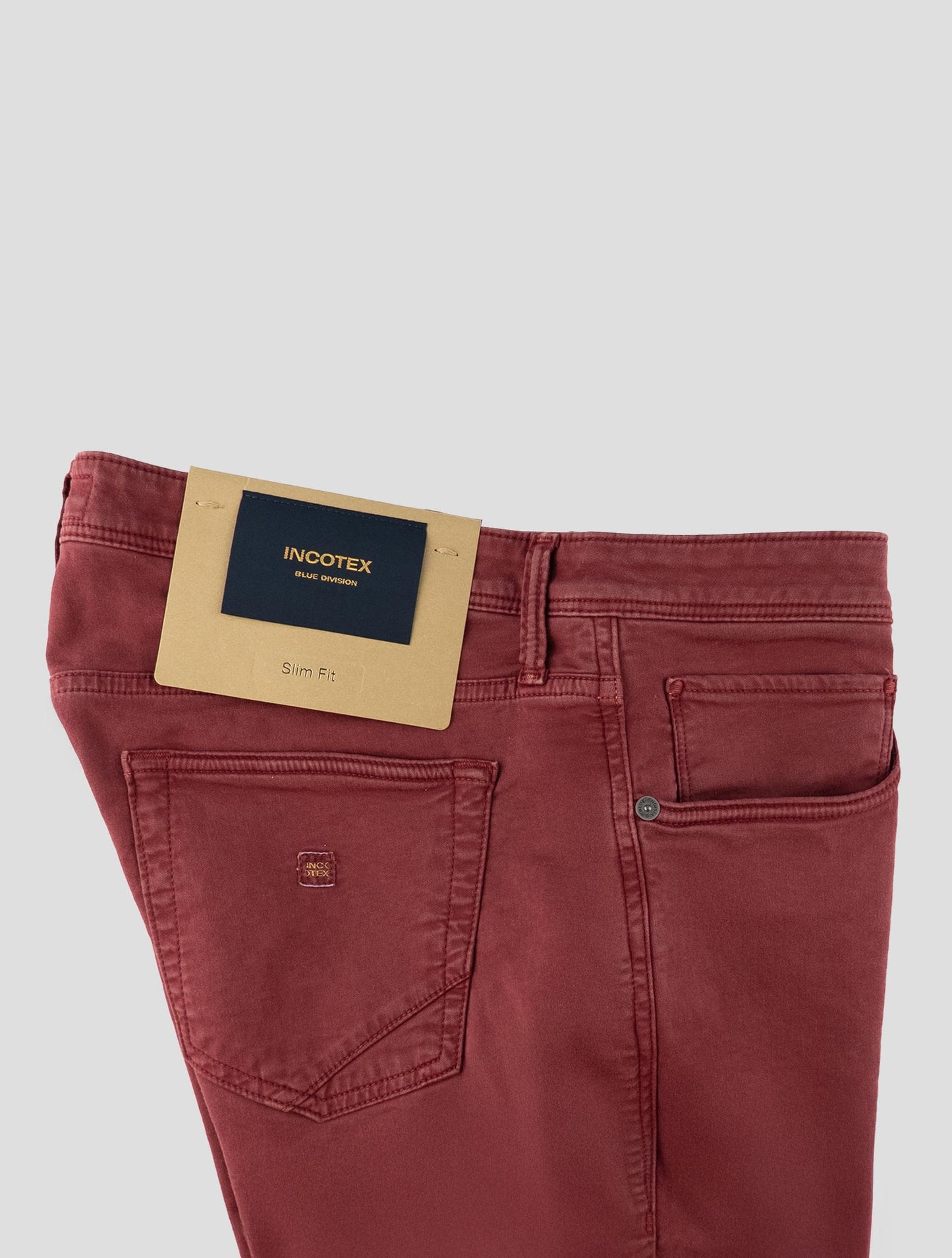 Incotex Red Cotton Ea Jeans