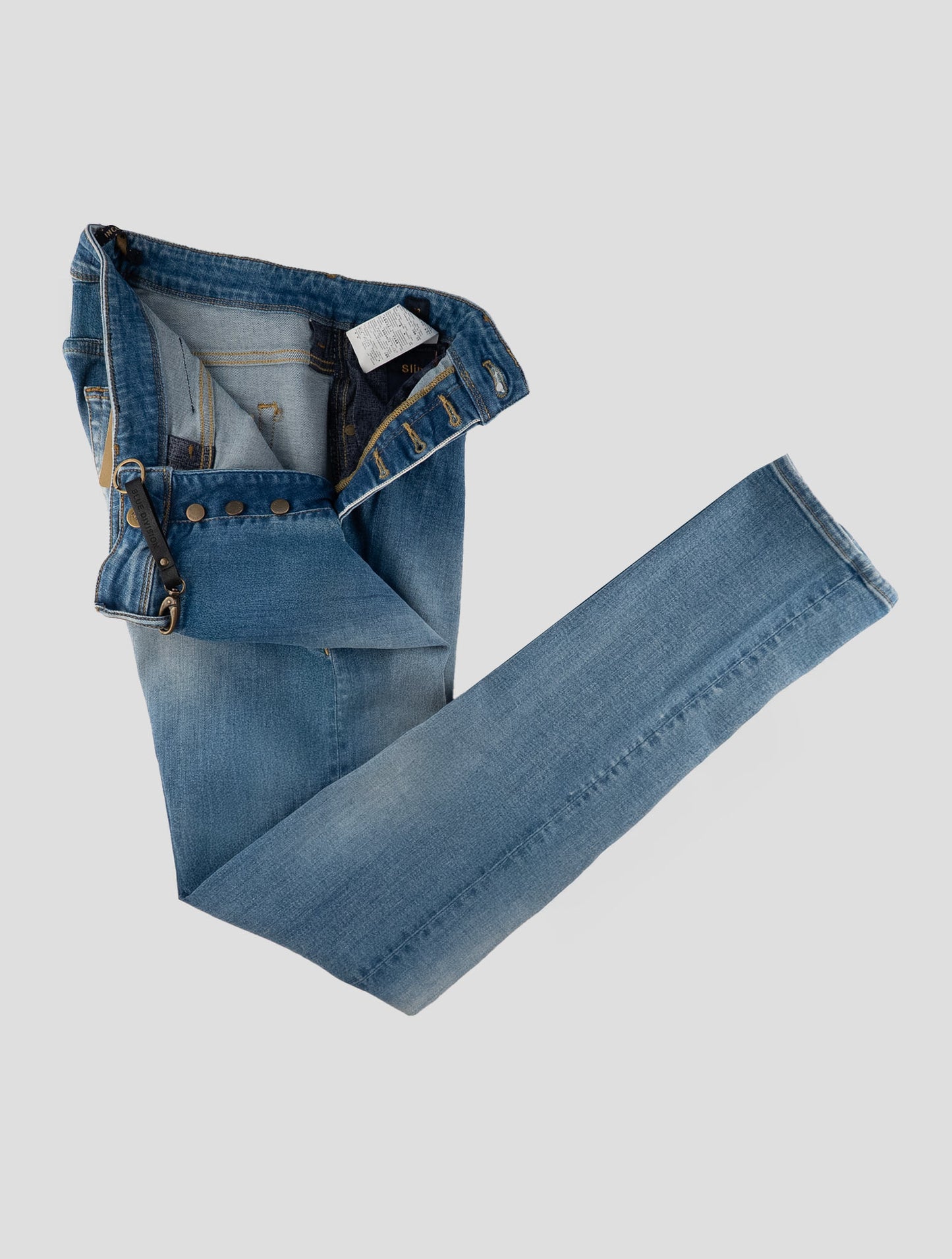 Incotex Light Blue Cotton Ea Jeans