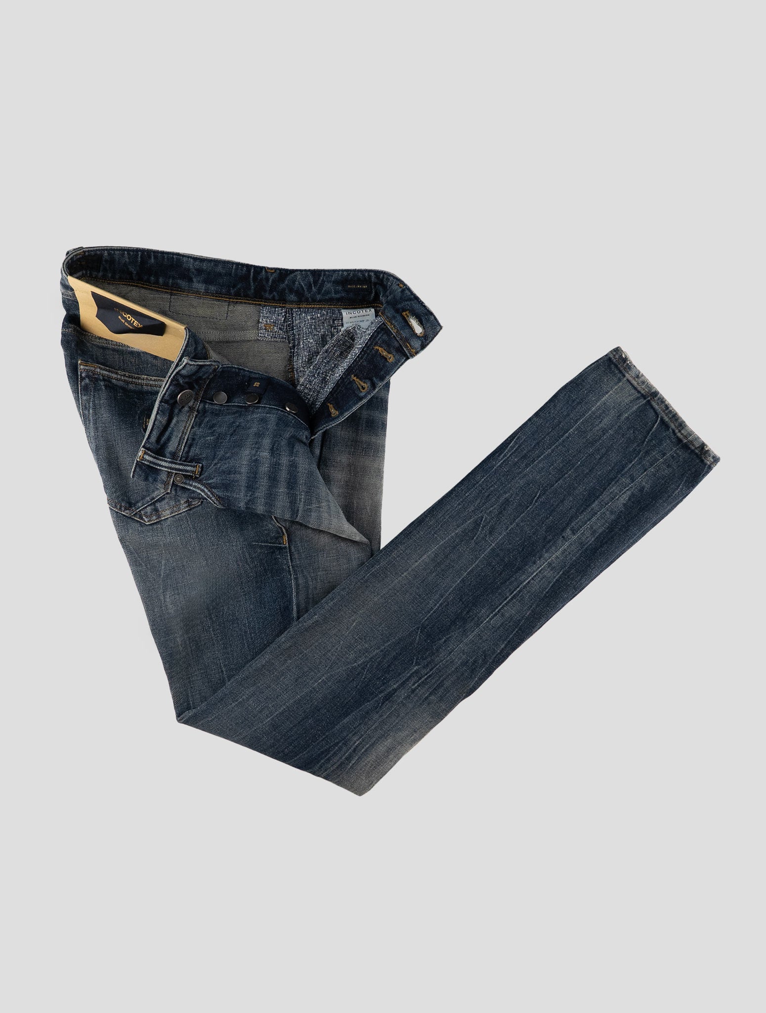 Incotex Blue Cotton Ea Jeans