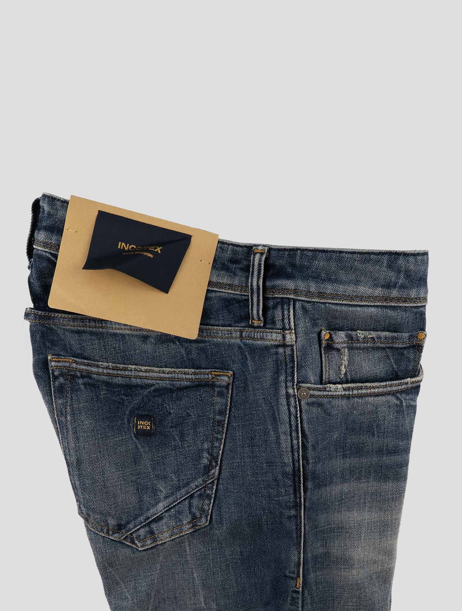 Incotex Blue Cotton Ea Jeans