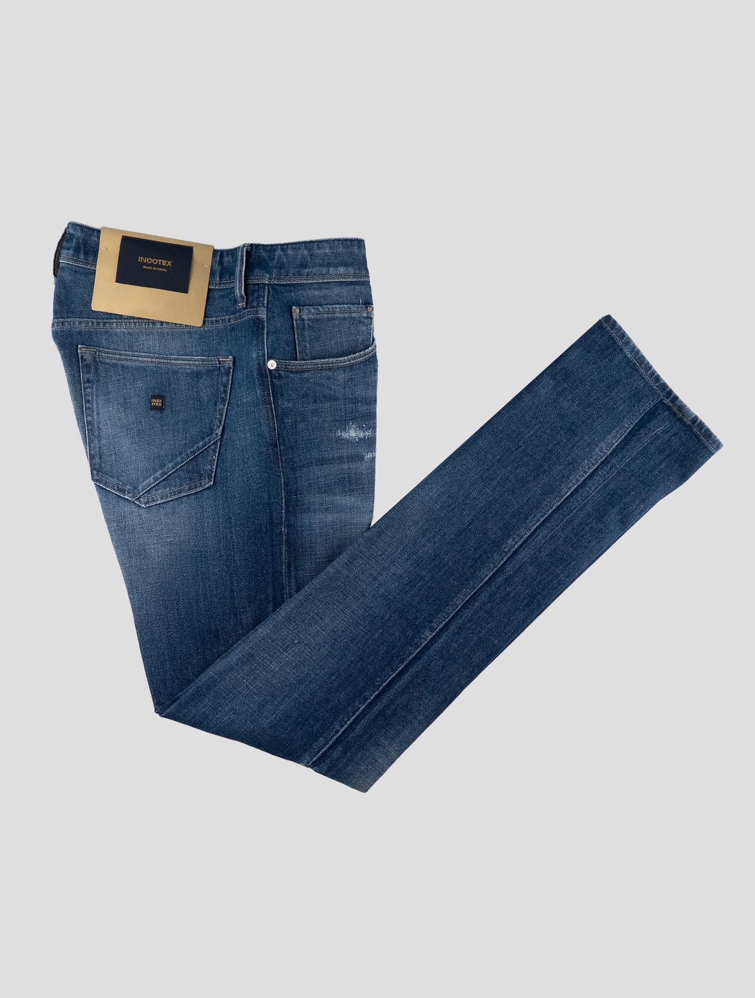 Incotex Blue Cotton Ea Jeans