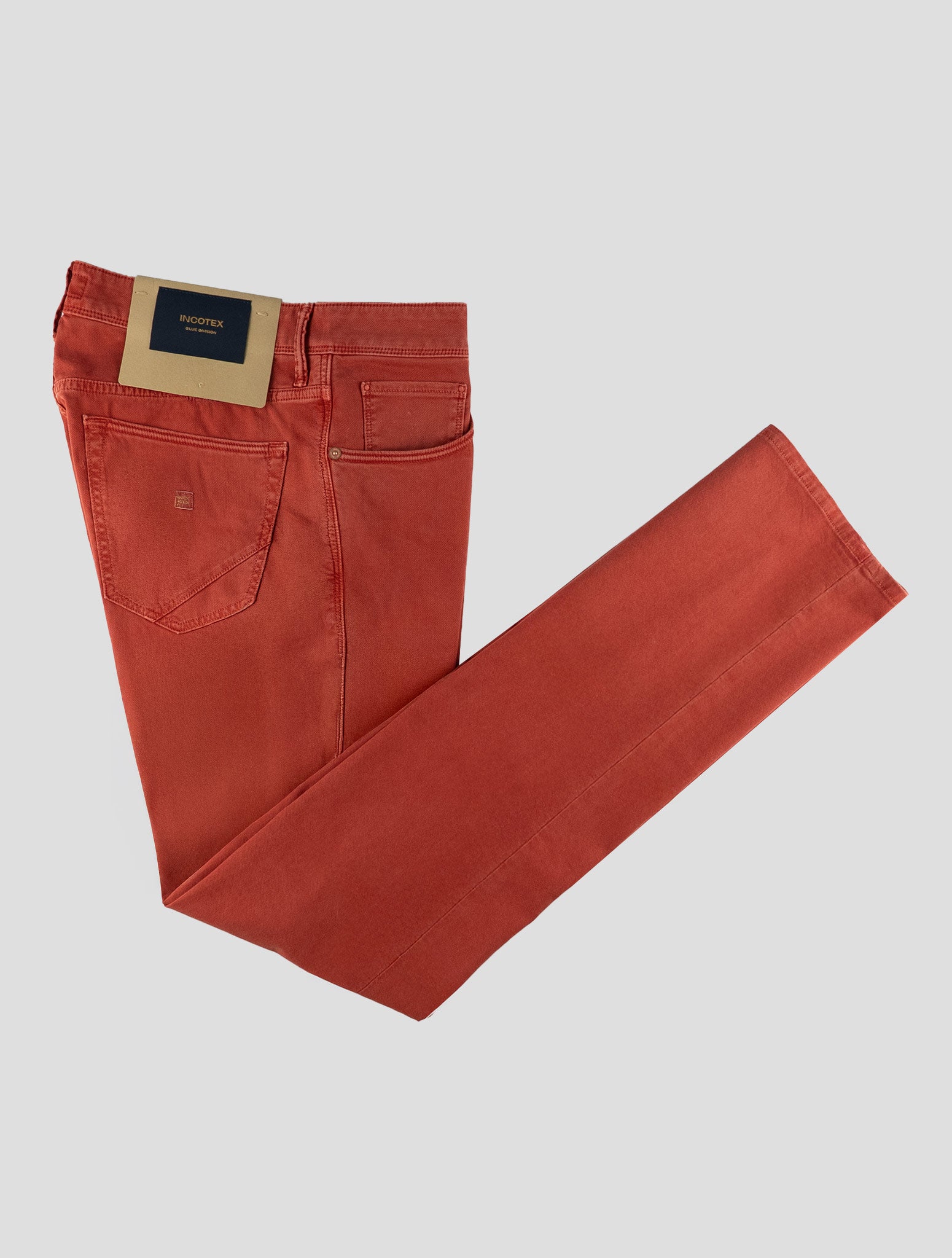 Incotex Red Cotton Ea Jeans