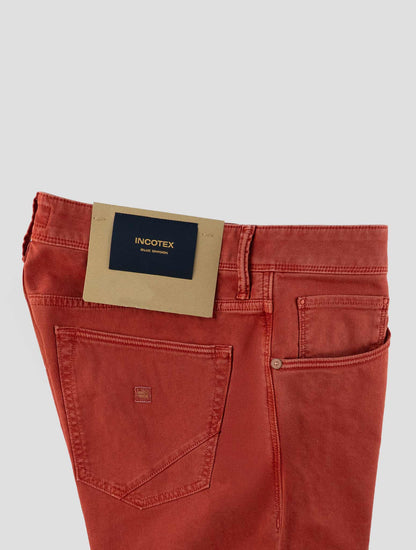 Incotex Red Cotton Ea Jeans