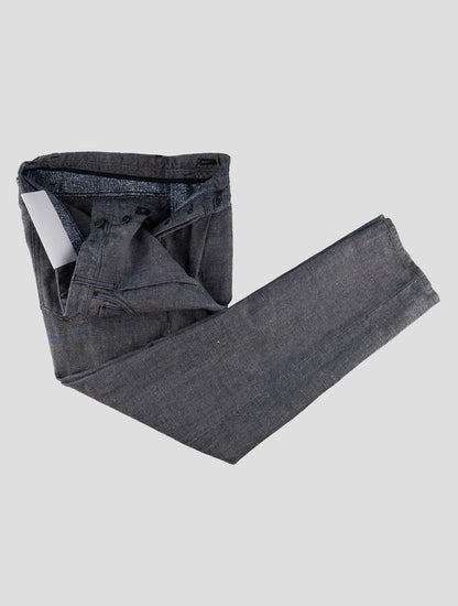 Incotex Blue Cotton Hemp Jeans