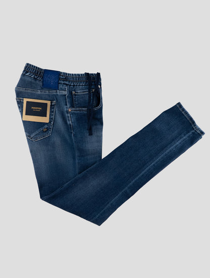 Incotex Blue Cotton Pl Ea Jeans
