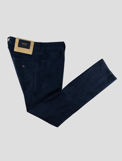 Incotex Blue Cotton Viscose Pl Ea Jeans