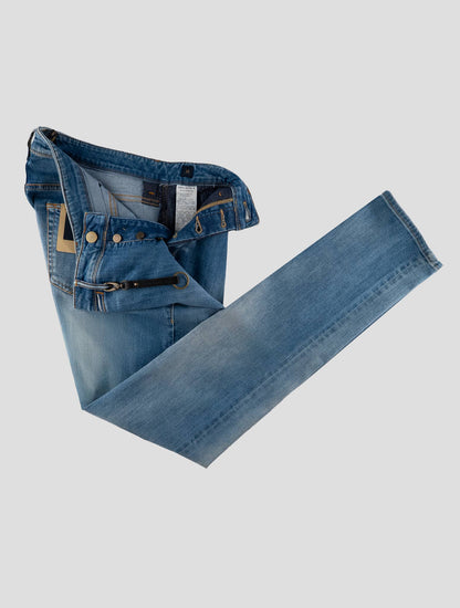 Incotex Blue Cotton Els Ea Jeans