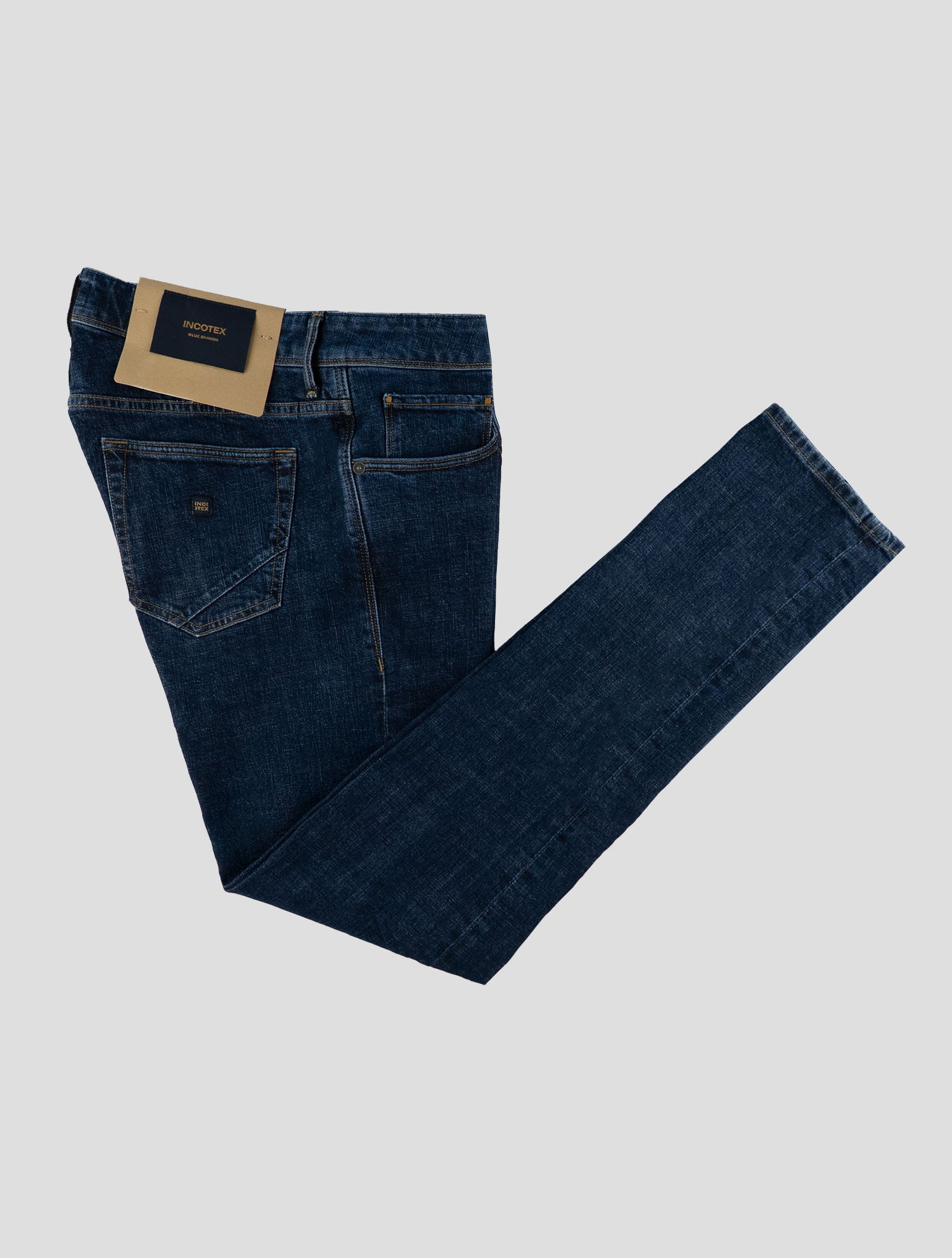 Incotex Blue Cotton Ea Jeans