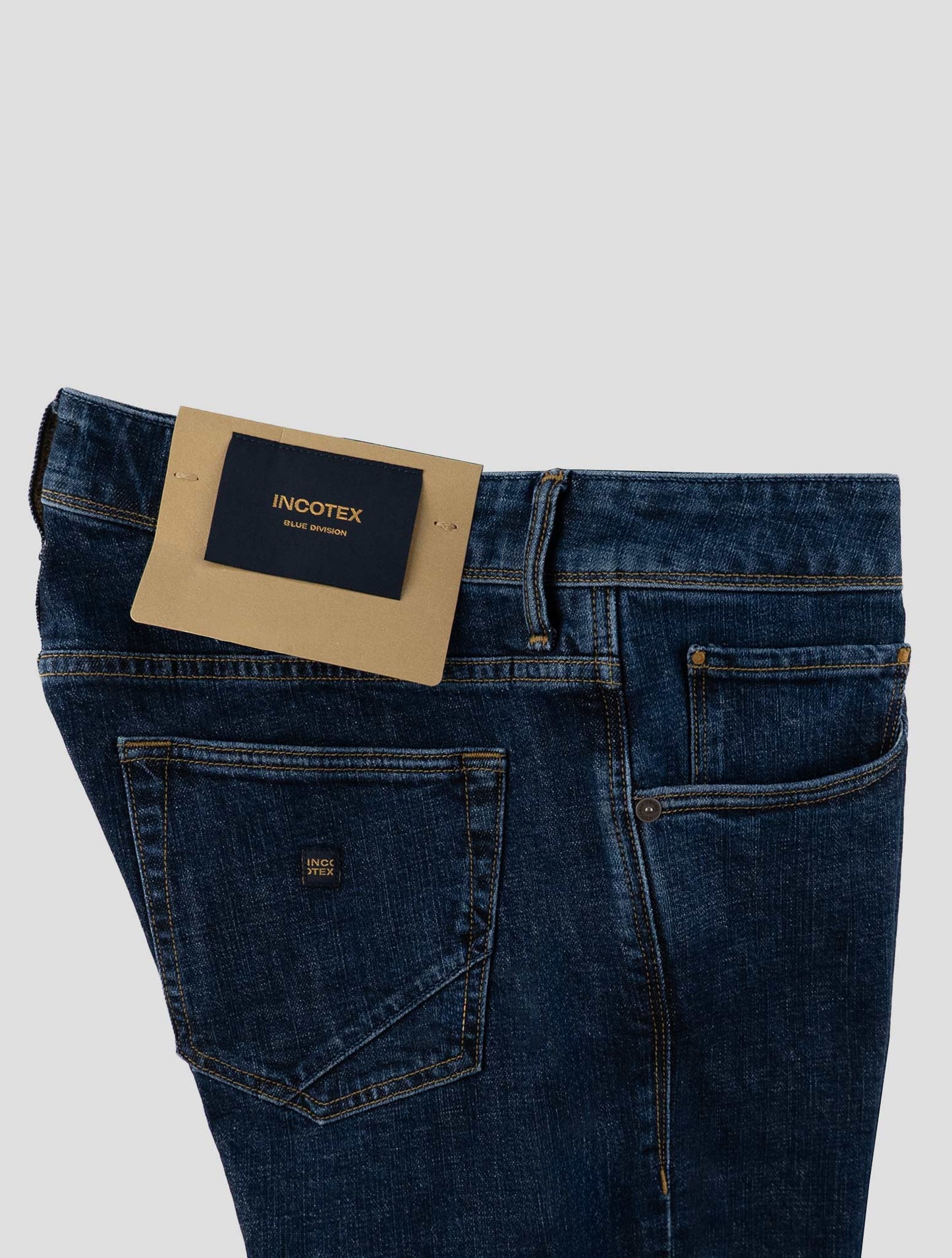 Incotex Blue Cotton Ea Jeans