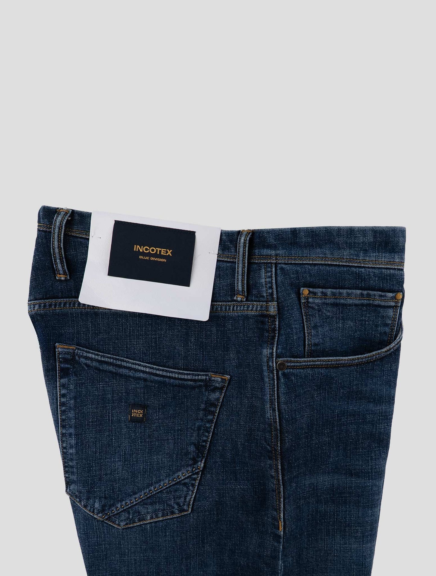 Incotex Blue Cotton Ea Jeans