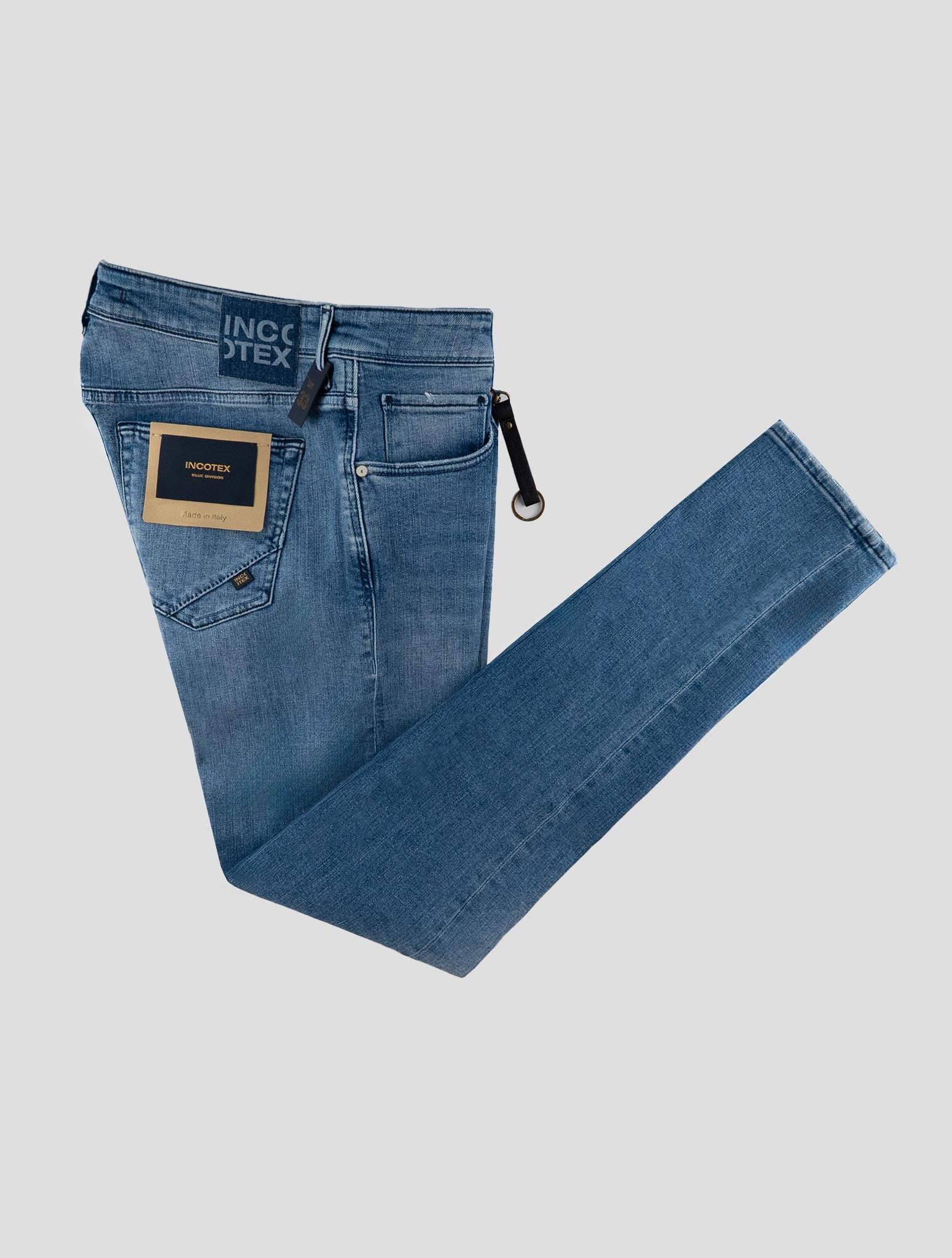 Incotex Blue Cotton Ea Jeans