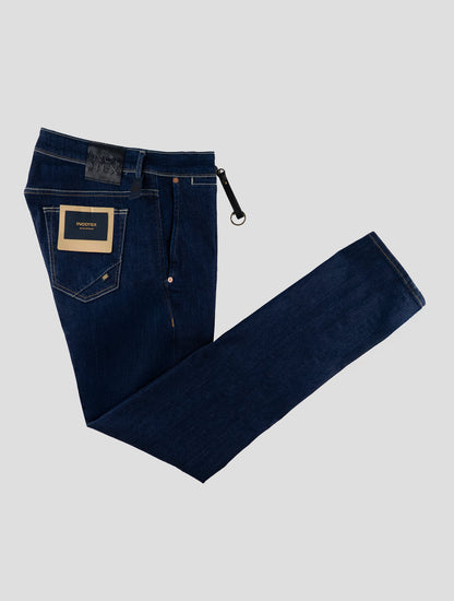 Incotex Blue Cotton Els Ea Jeans