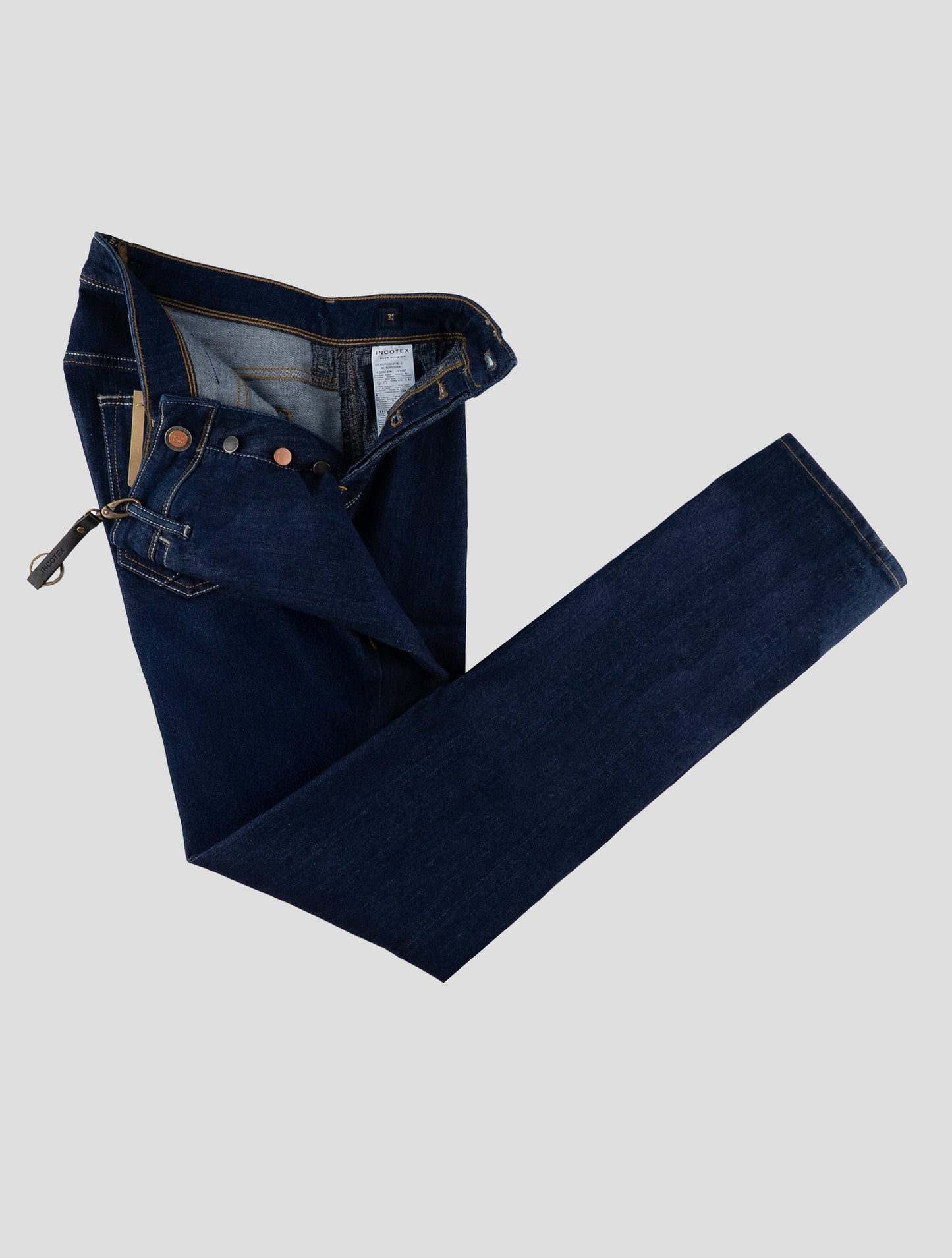 Incotex Blue Cotton Els Ea Jeans