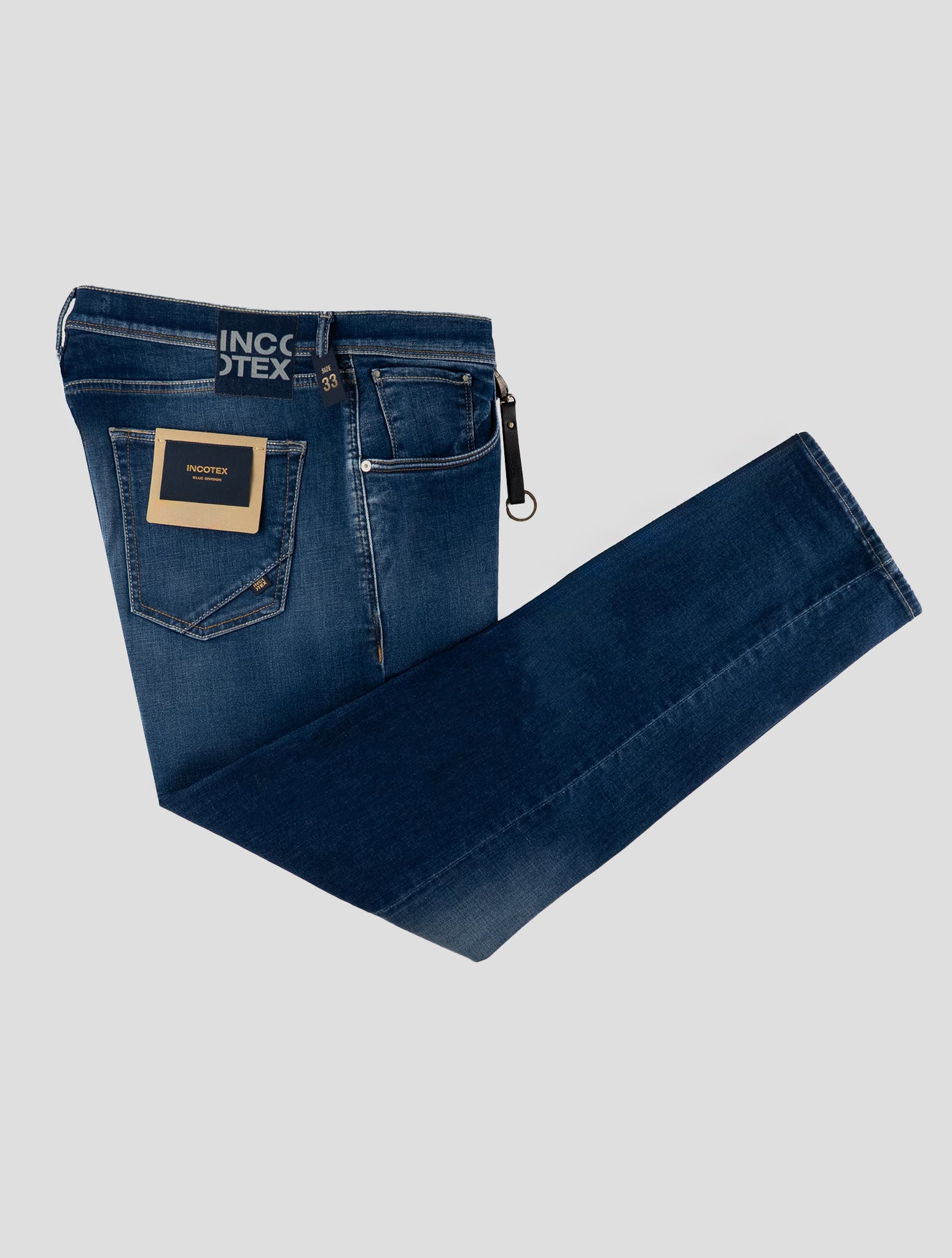 Incotex Blue Cotton Ea Jeans
