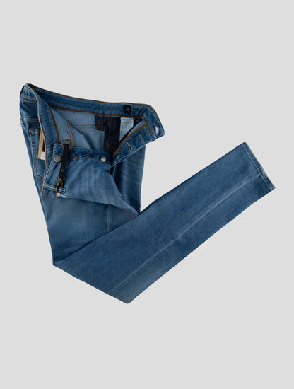 Incotex Blue Cotton Pl Ea Jeans