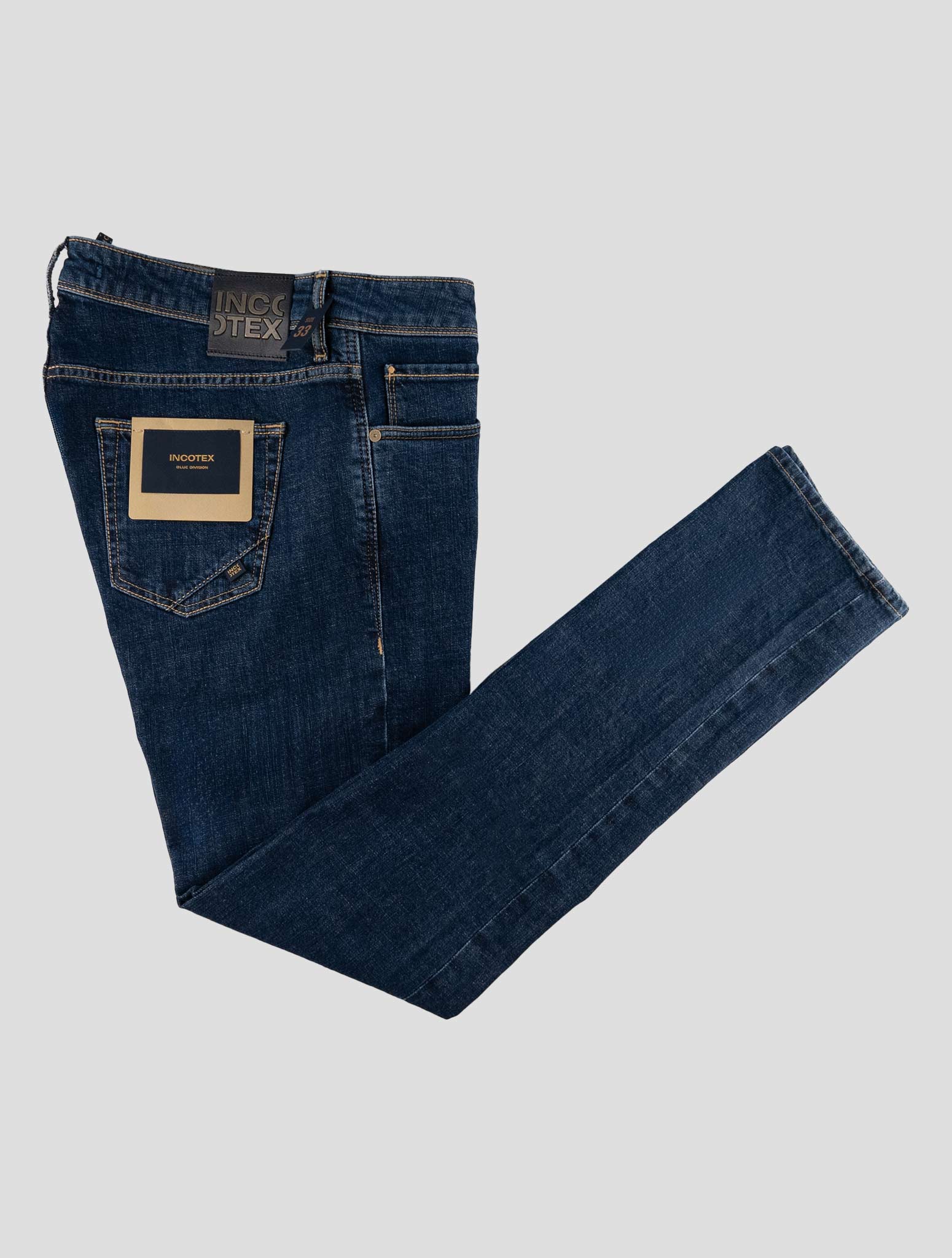 Incotex Blue Cotton Ea Jeans