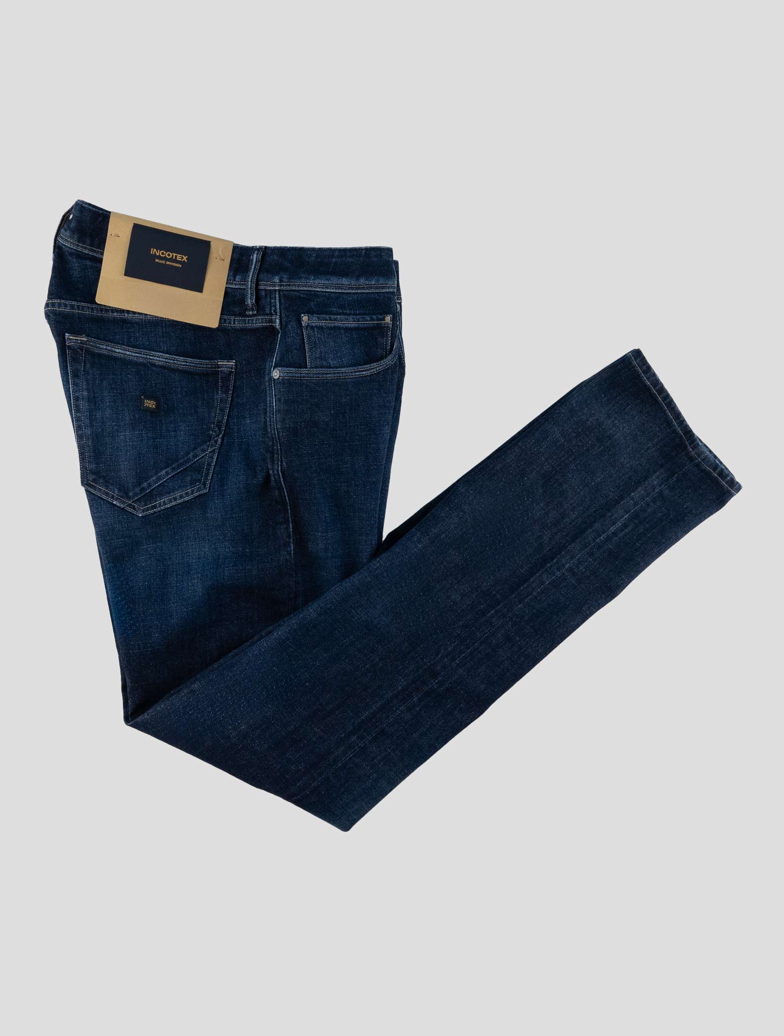 Incotex Blue Cotton Ea Jeans